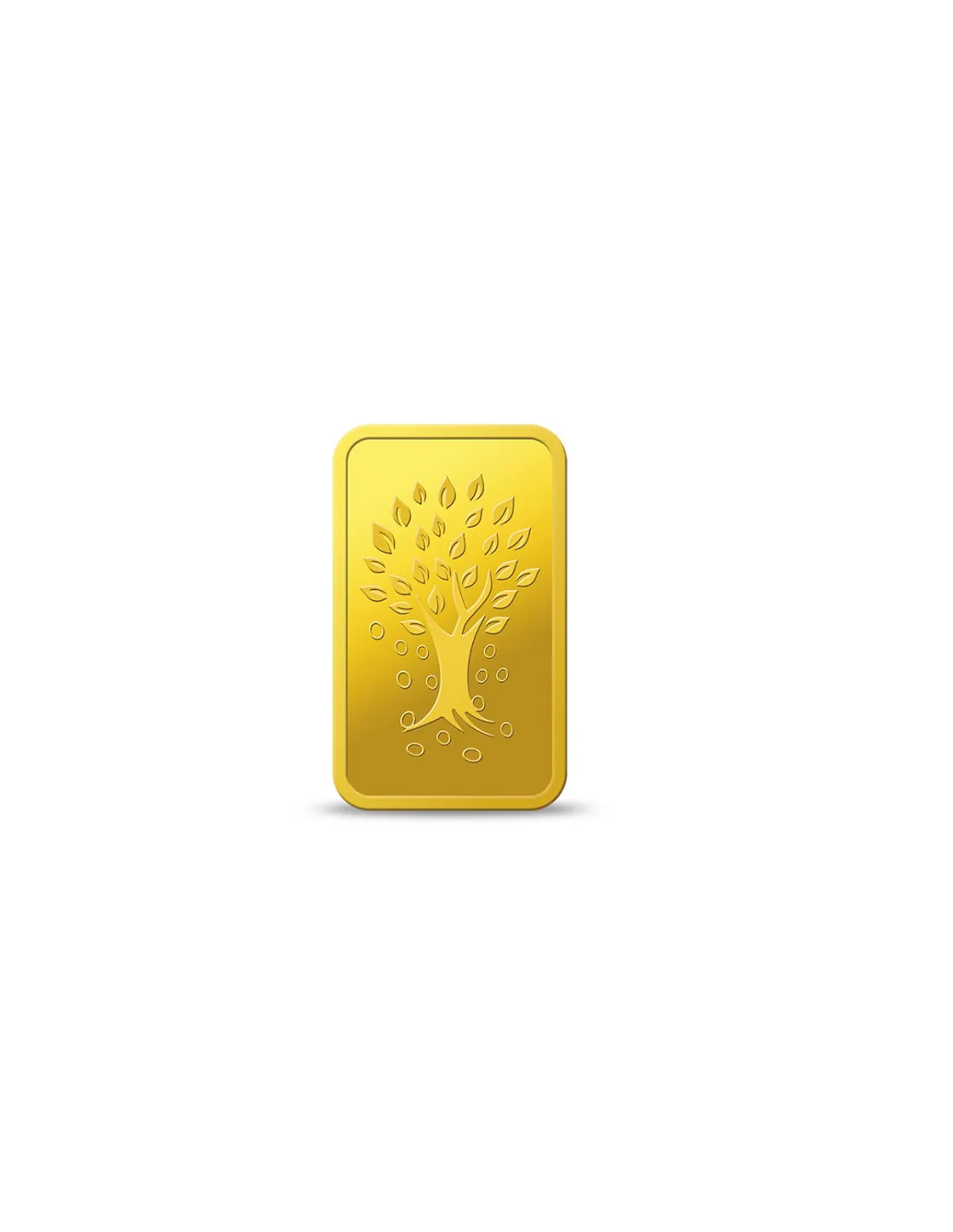 10g Gold Colour Bar 24kt (999.9)  - Kalpataru Tree
