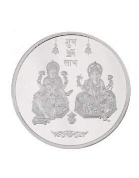 100g Silver Coin (999.9)- Lakshmi Ganesha (Round)