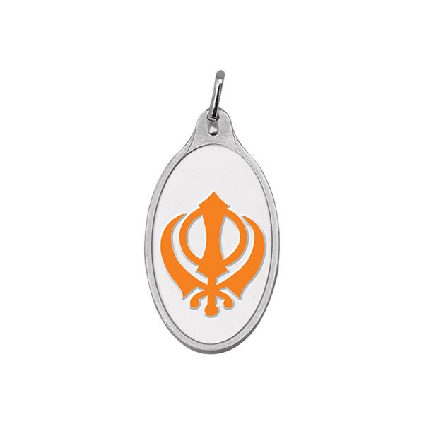 5.11g Silver Colour Pendant (999.9) - Khanda 