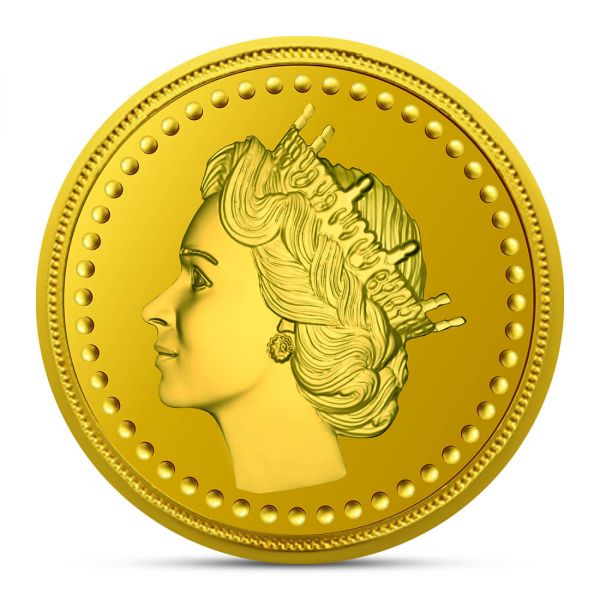 8g Gold Coin 22kt (916)  - Queen