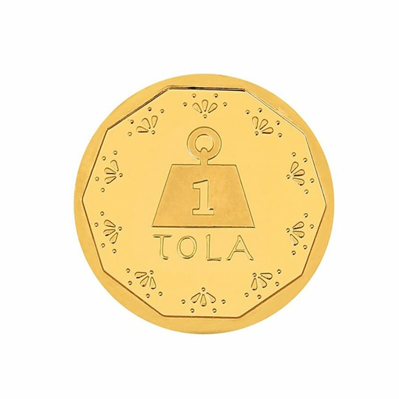11.66g Gold Coin 24kt (999.9)  - Tola
